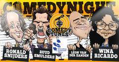 Comedynight in de studio