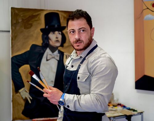 Expositie van Abd Alkader Abd Alwahed
