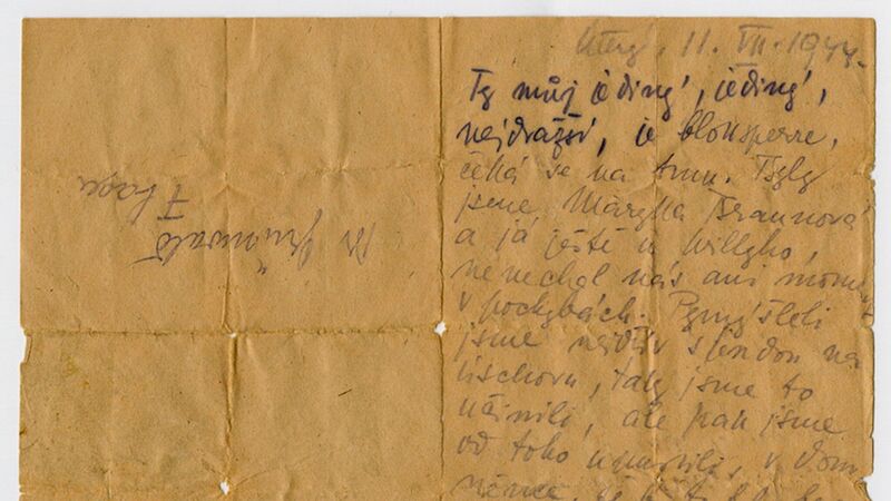 Image of Letter Vilma grunwald-holocaust_4304877